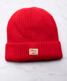 Merino Beanie - Red