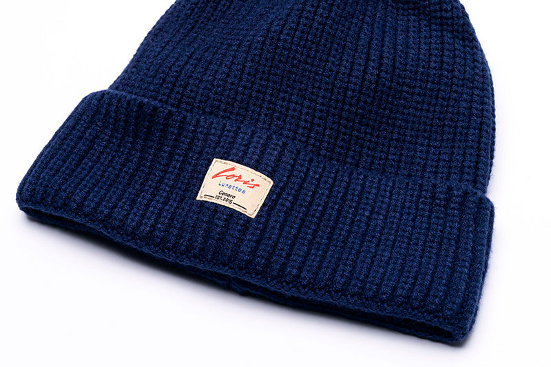 Merino Beanie - Navy