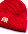 Merino Beanie - Red