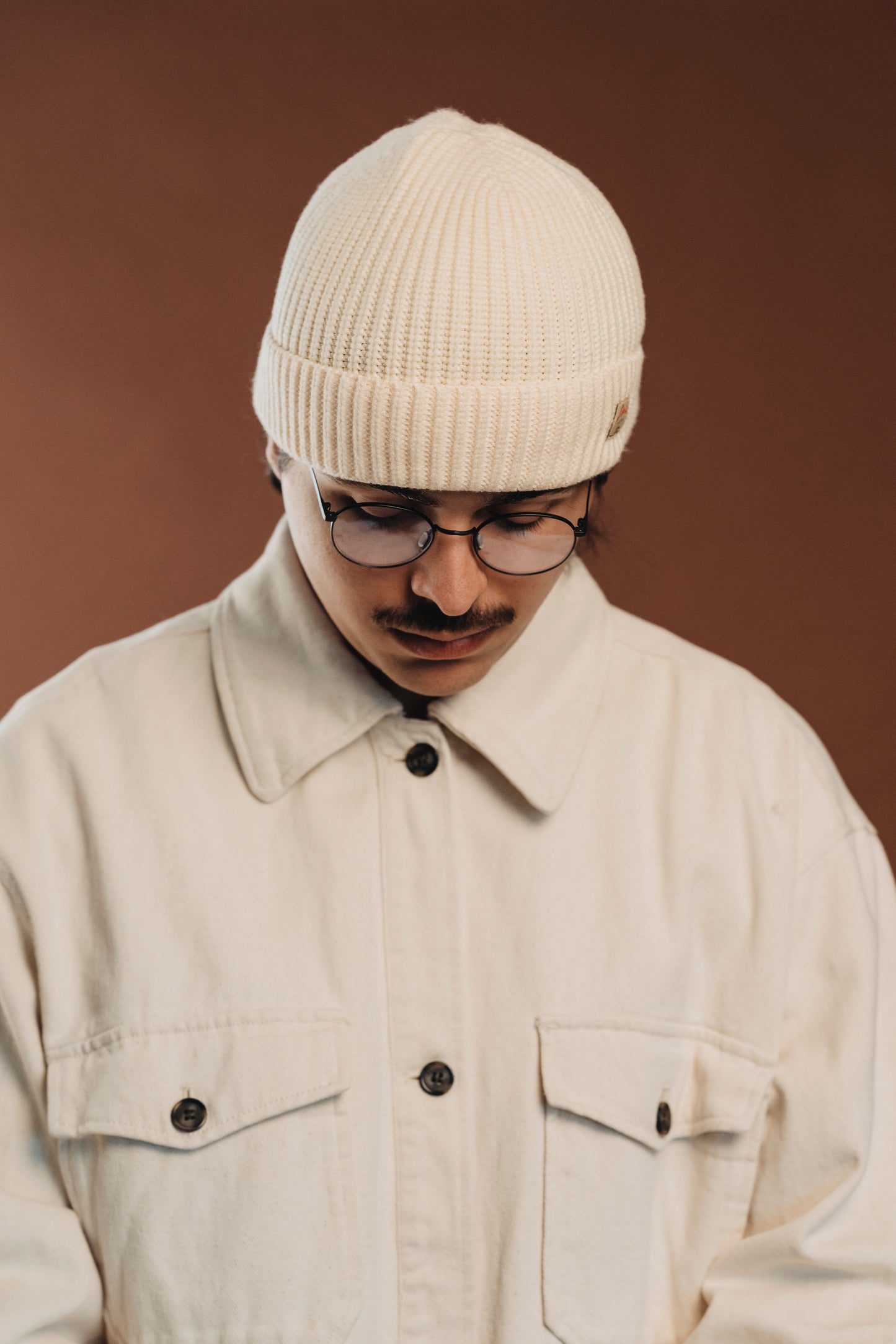 Merino Beanie - Off White